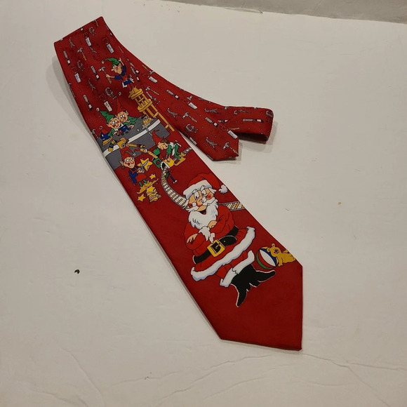 Hallmark Mens Tie Christmas 3,5 in × 56 in. - Picture 1 of 8